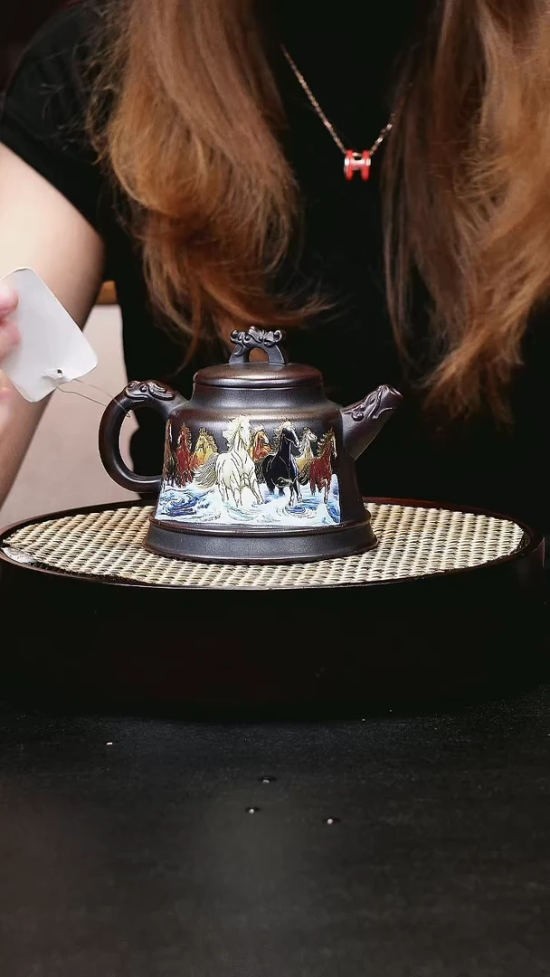 茶壶紫砂宜兴茶壶h9808