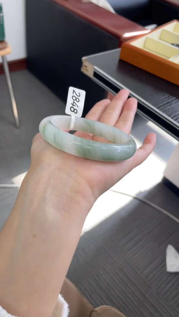 未镶嵌手镯石英质玉2848