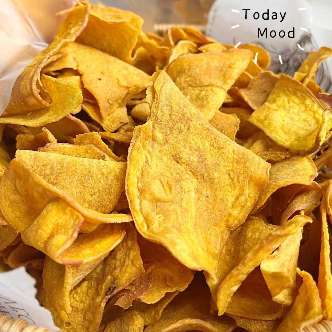 薯益农蜜署香酥片红薯片油炸地薯片香酥脆地瓜干办公室解馋小零食300克