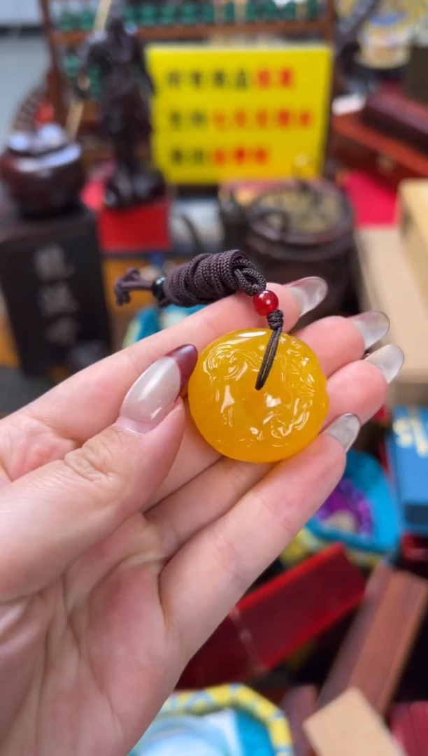 【闪购商品】蜜蜡颈饰未镶嵌——————————