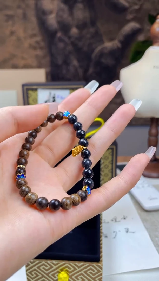 未镶嵌手串翡翠珠串