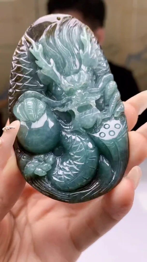 【闪购商品】定制翡翠未镶嵌4917ty-毛货挂件4