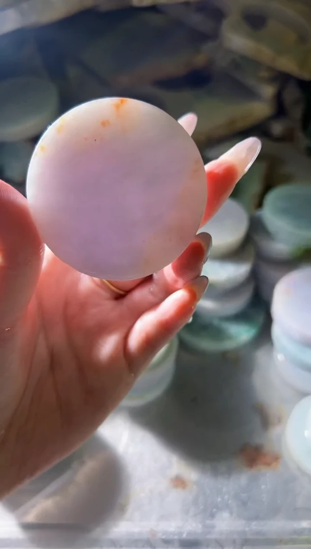 翡翠未镶嵌颈饰翡翠A货小蒋40