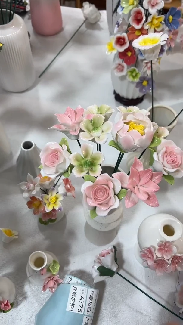 【闪购商品】陶瓷陶瓷花花--B488