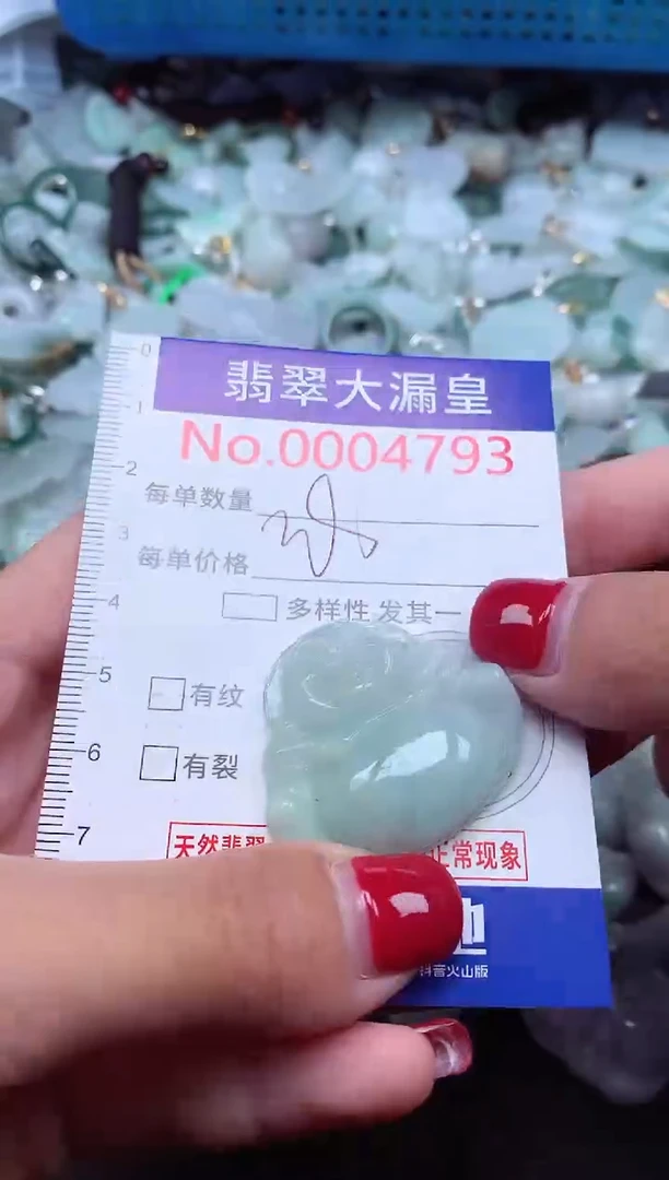 颈饰未镶嵌翡翠4793