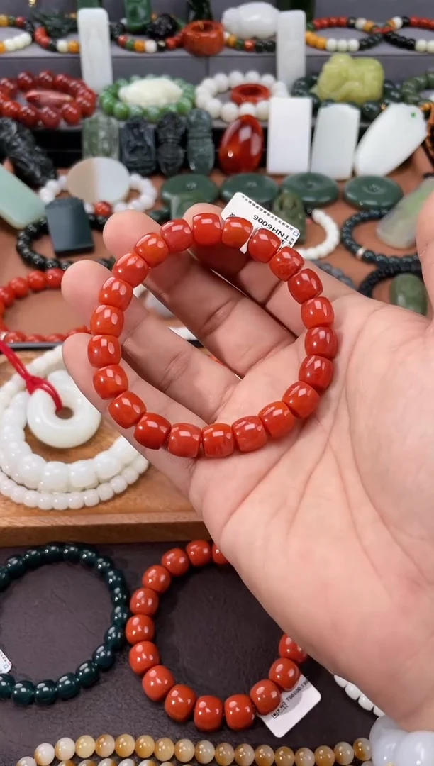 【闪购商品】南红玛瑙手串未镶嵌 多样性发一件TNH6006
