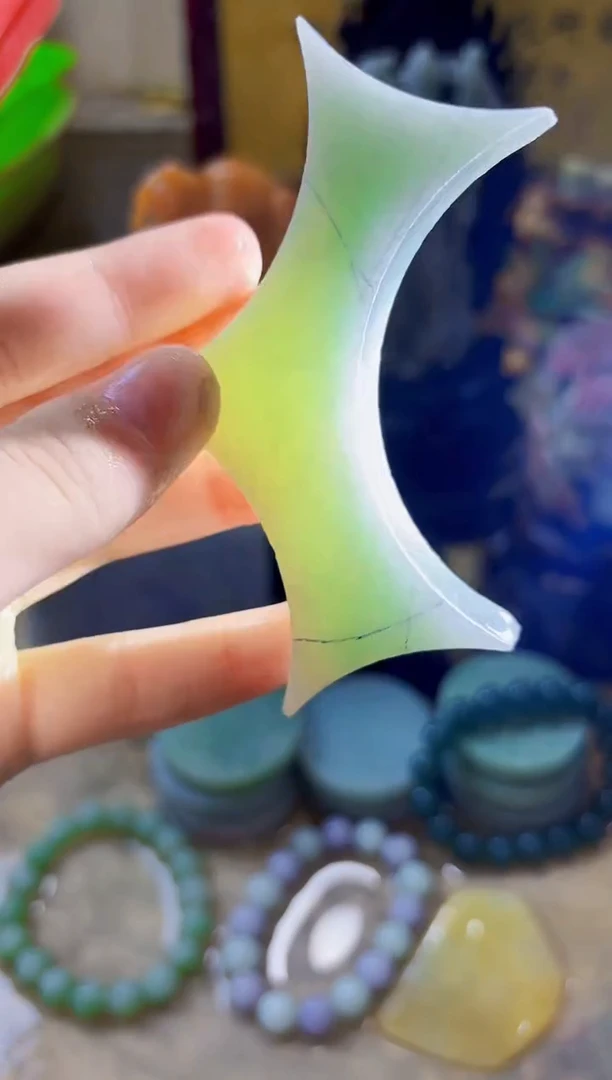 未镶嵌挂件翡翠A货小璀4786