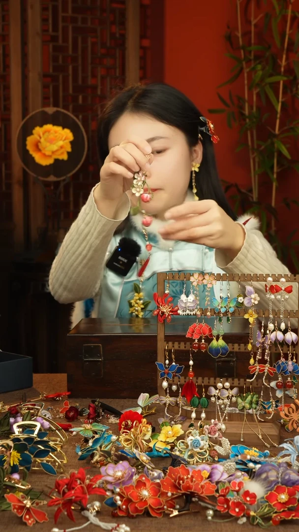 【闪购商品】刺绣纯手工非遗国风饰品