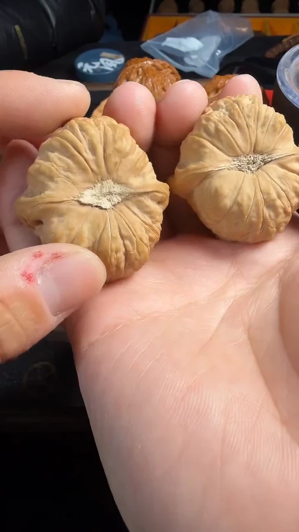 吊坠文玩核桃44尺全品南瓜墩