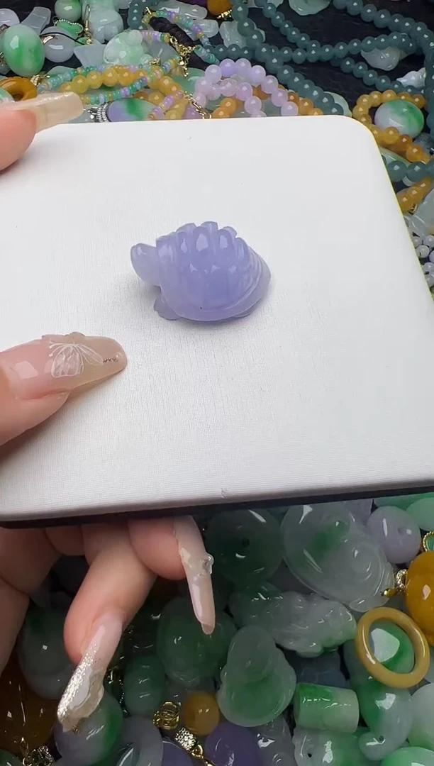 翡翠未镶嵌颈饰天然缅甸翡翠吊坠