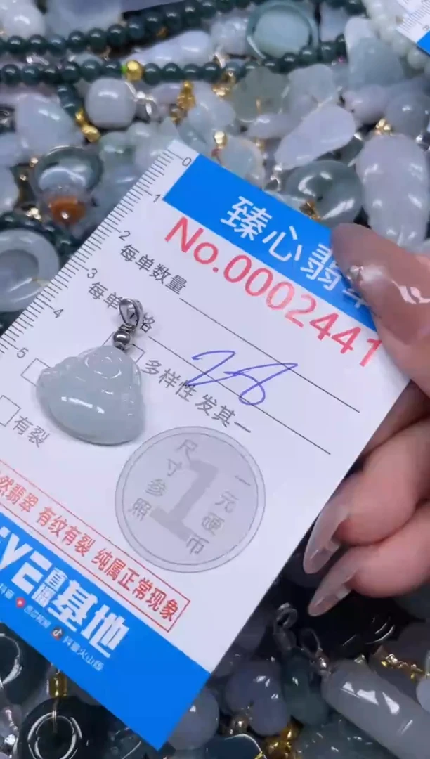 颈饰未镶嵌翡翠2441