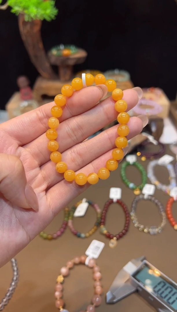 手饰琥珀未镶嵌手饰@@E6413