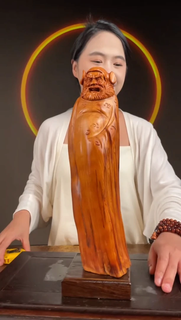 柏木（崖柏）手工摆件,先抢先得 编号:124