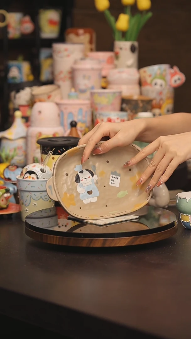 景德镇釉下彩绘设计师款式陶瓷