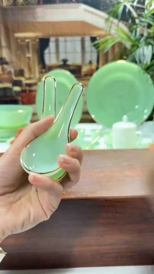 【闪购商品】....小汤勺玉瓷6个  【贝美】