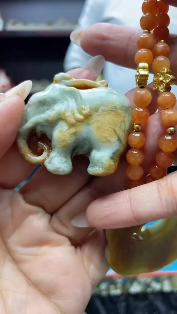 未镶嵌岫玉吊坠多样性发*货拍一发一