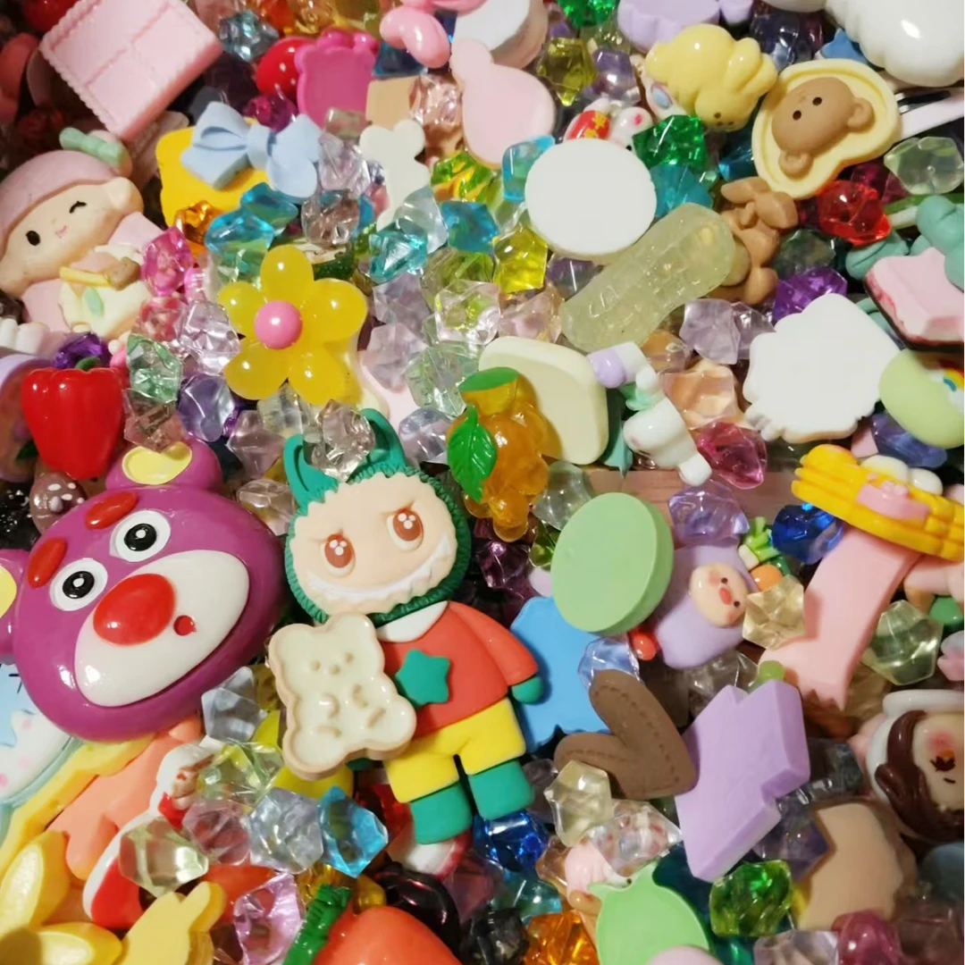 【推推乐】DIY树脂奶油胶小卡+碎冰创意diy小摆件配件