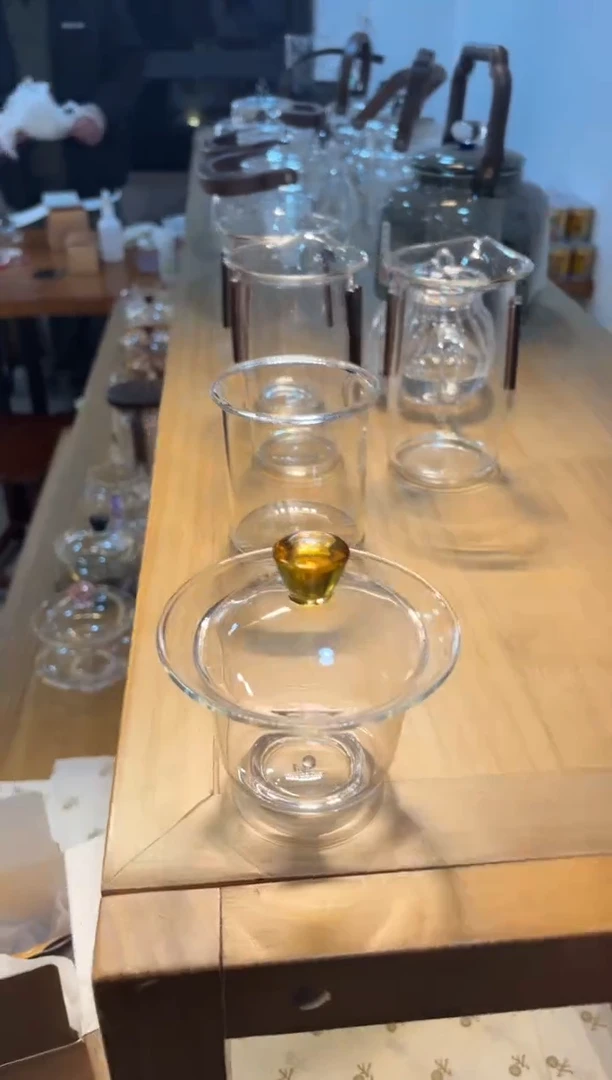 【闪购商品】孤品包装微瑕禾器-禾荷盖碗-浅黄色无底托