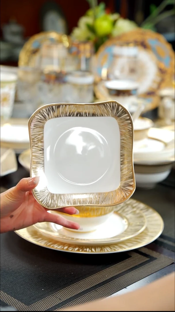 瓷片6英寸沙拉碗2个