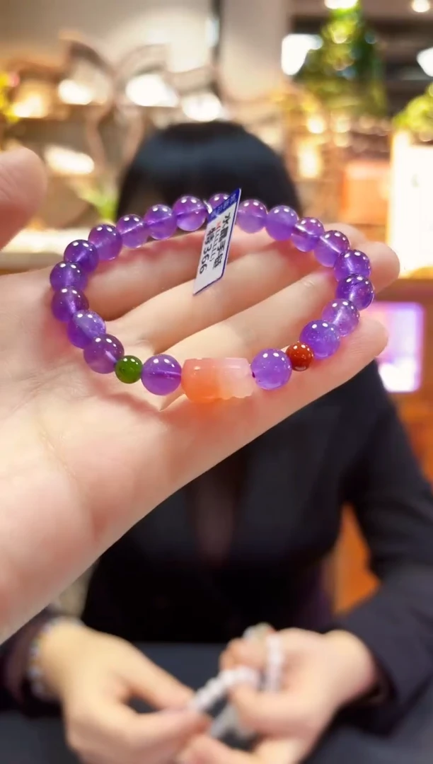 颈饰未镶嵌水晶手链9