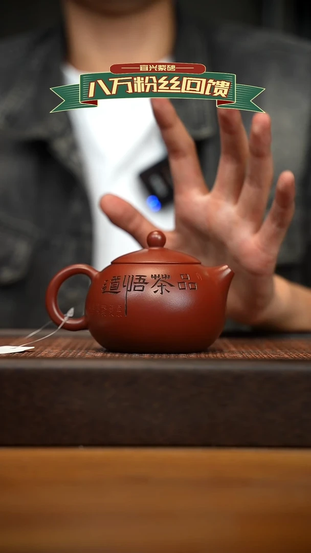 茶壶紫砂宜兴原矿 紫砂手工紫砂壶容量240cc