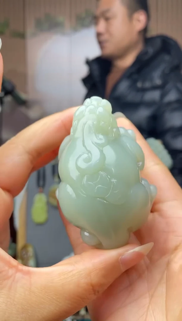 颈饰未镶嵌和田玉眠拍一发一