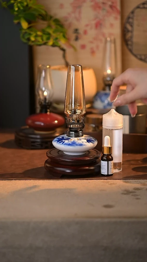 景德镇陶瓷香薰灯摆件