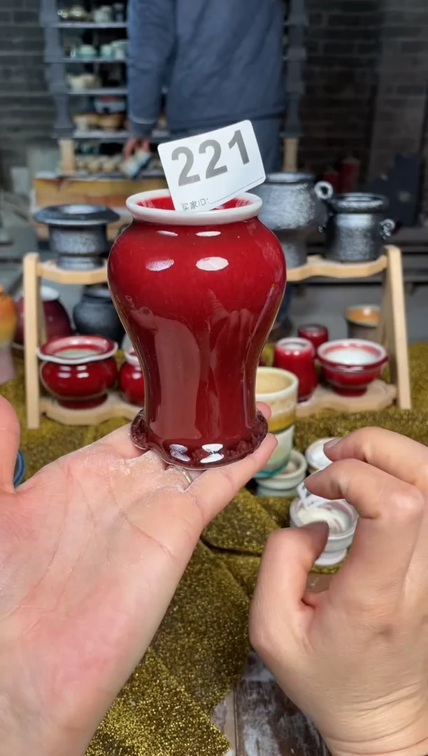 【闪购商品】摆件瑕疵221知木小芳花盆直播编号