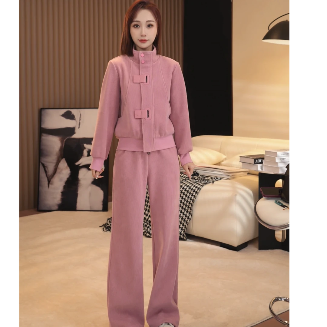 思思小个子【春季设计款气质休闲穿搭时尚套装#24F167