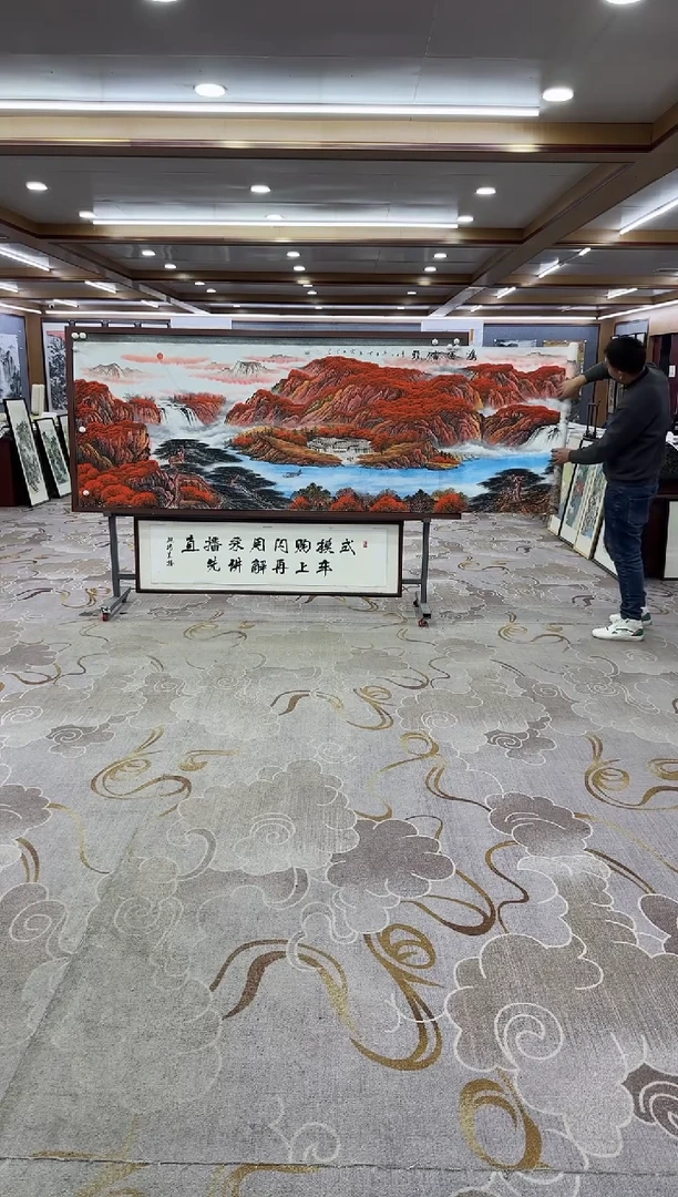 【闪购商品】书法绘画Y-刘雪红-小丈二-山水画