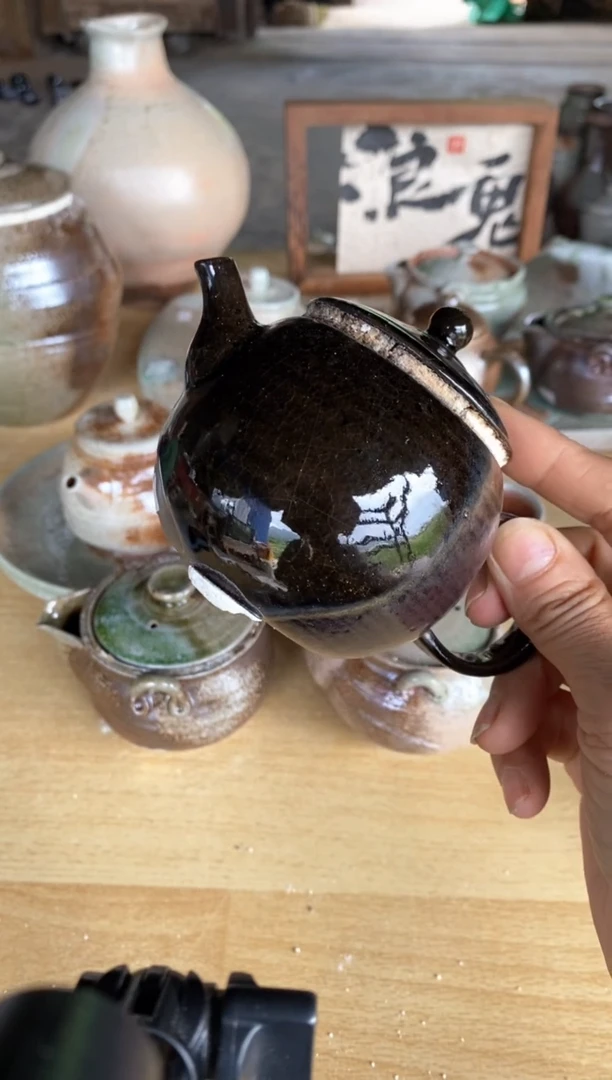 浪鬼柴烧阿*无相系列 茶壶