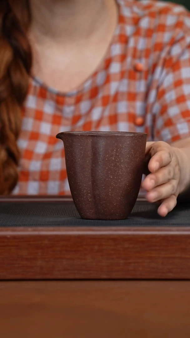 茶壶紫砂梨皮紫泥葫芦公道杯