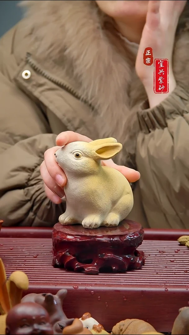 紫砂茶宠宜兴紫砂茶宠摆件