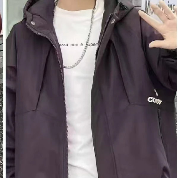 （24037）儿童时尚洋气工装版三合一两件套外套