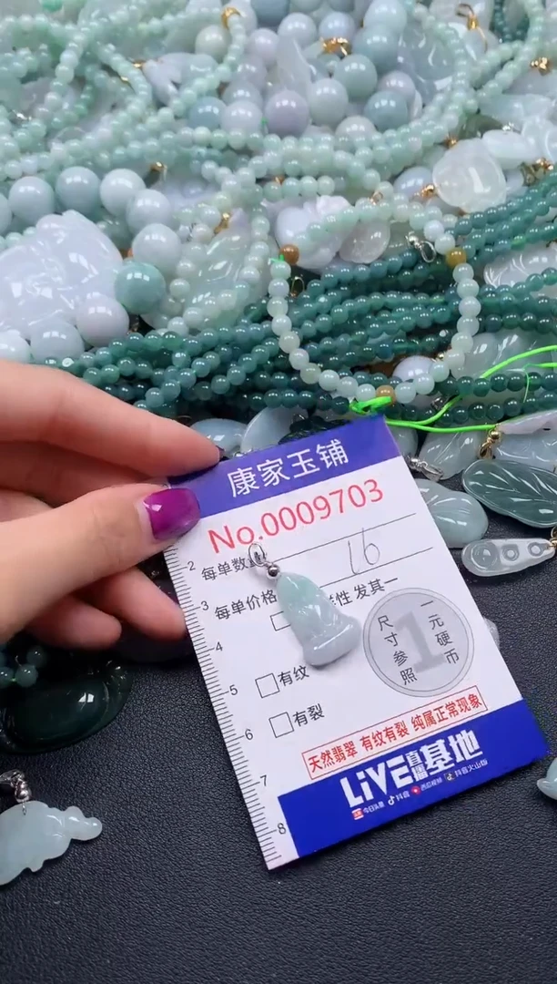 颈饰未镶嵌翡翠9703