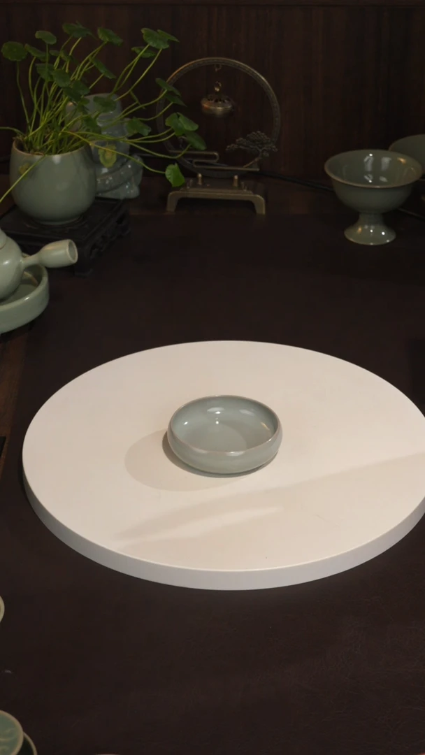 杯宣宝汝瓷原矿原釉