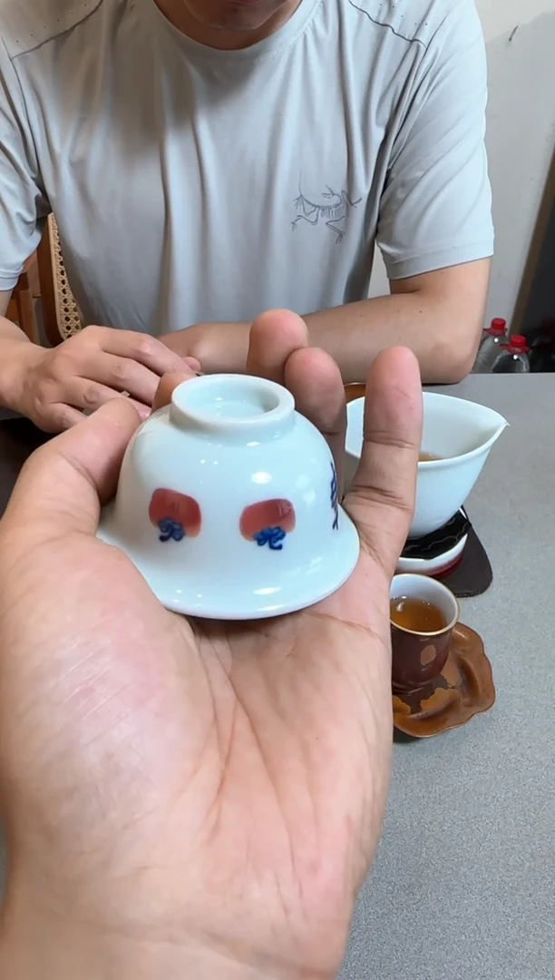 ༺****༻荣器 事事如意 小压手杯