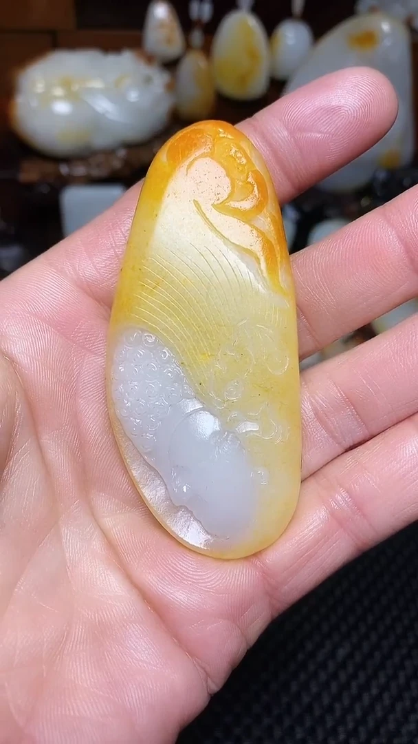 未镶嵌和田玉挂件城7