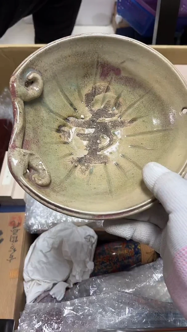 瓷片工艺品杂项天****术2901