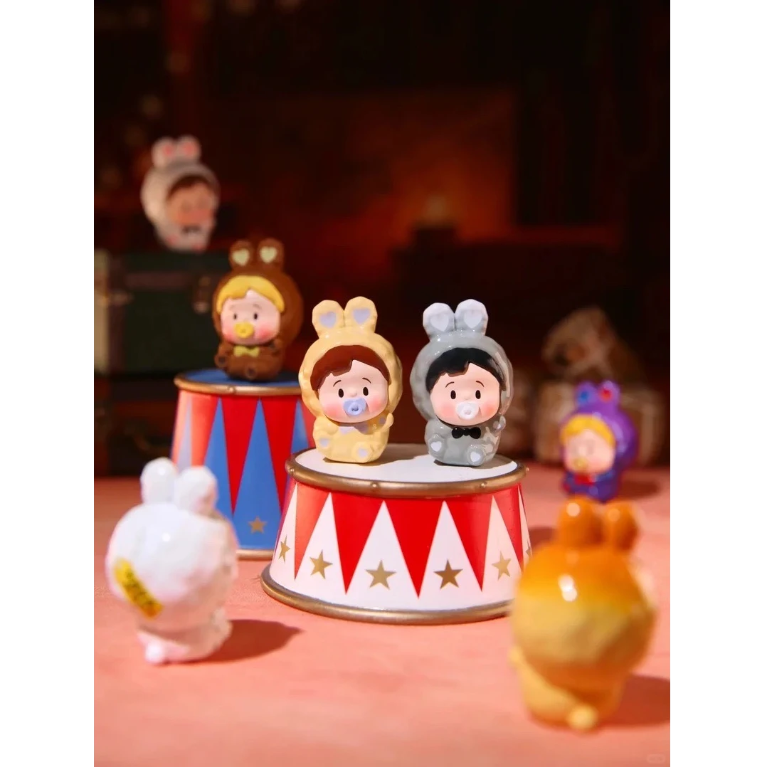 【拆盒】小花卷-豆豆兔萌粒盲盒