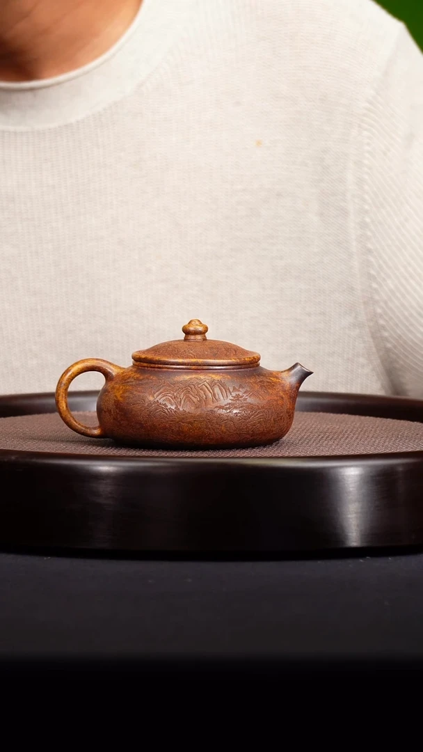 茶壶紫砂宜兴紫砂原矿壶