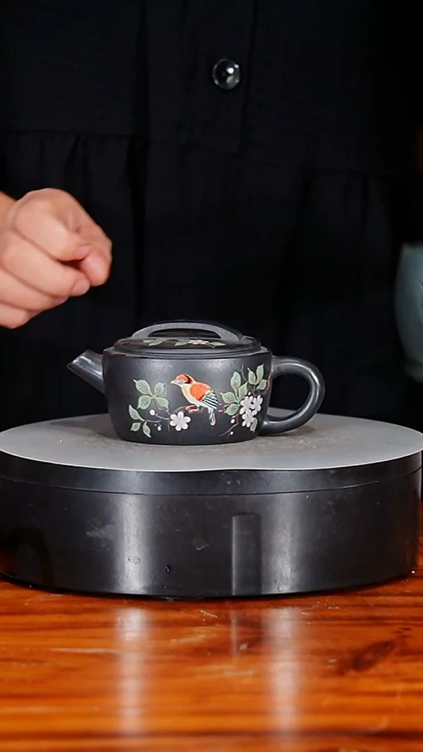 宜兴原矿紫砂壶茶壶130C