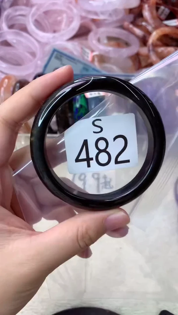 未镶嵌手镯水晶S482-56