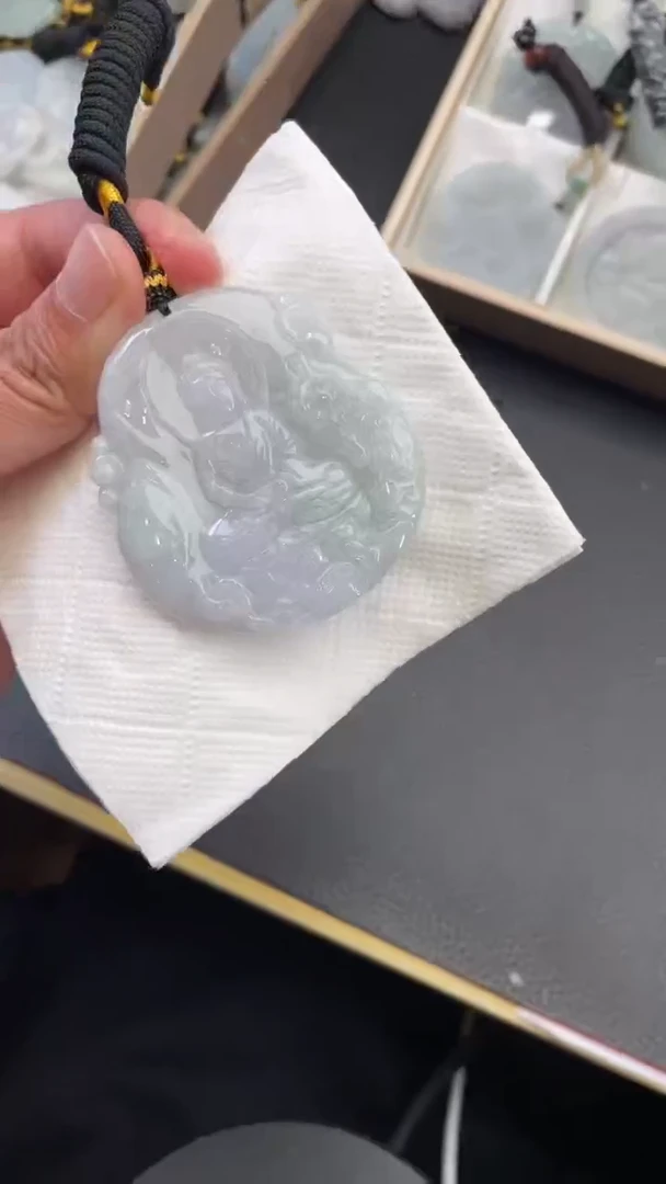 颈饰未镶嵌翡翠天然缅甸翡翠A货311