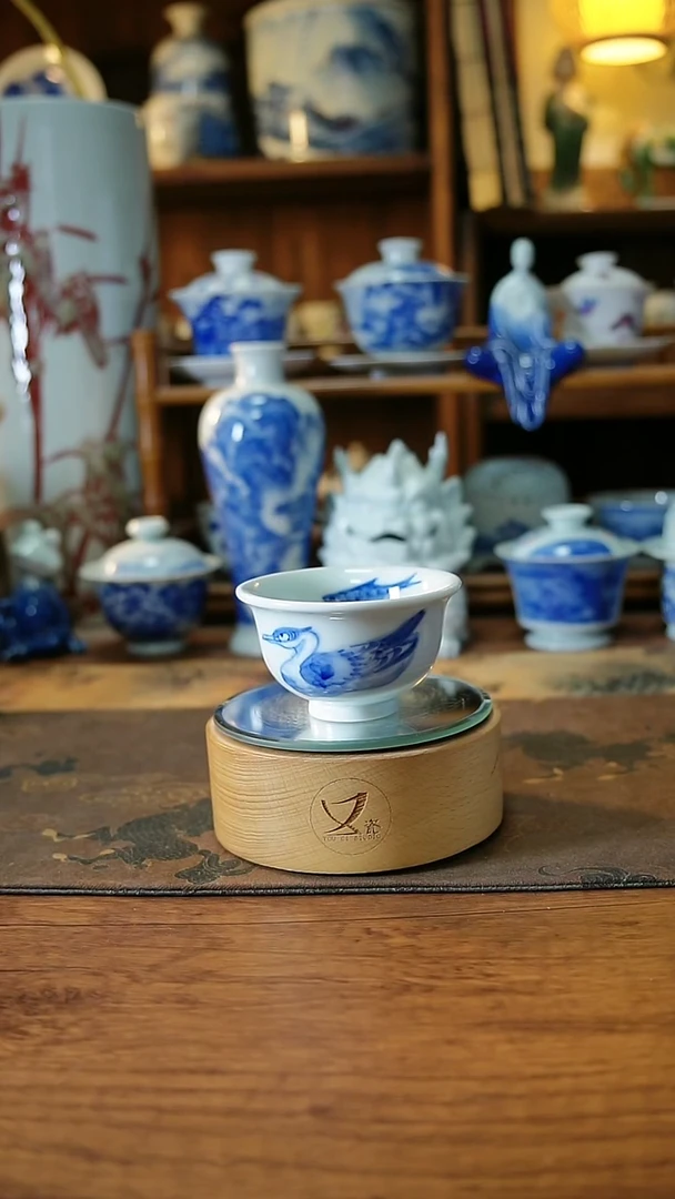 45景德镇手工手绘茶具