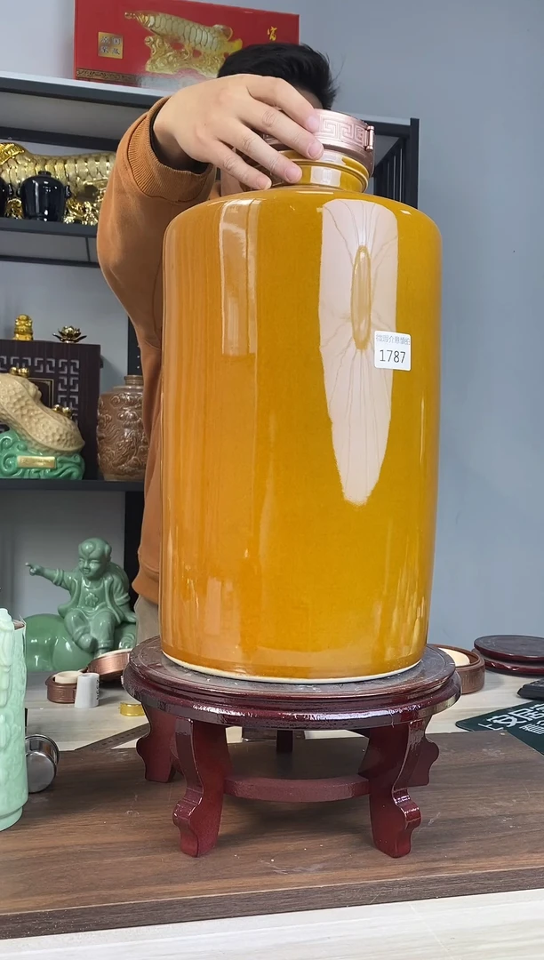 30斤咖色直筒1787微瑕无锁不支持退换