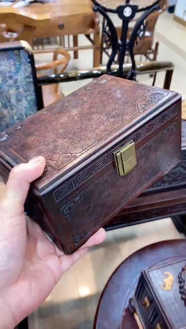 【闪购商品】木幸福美满首饰盒小号