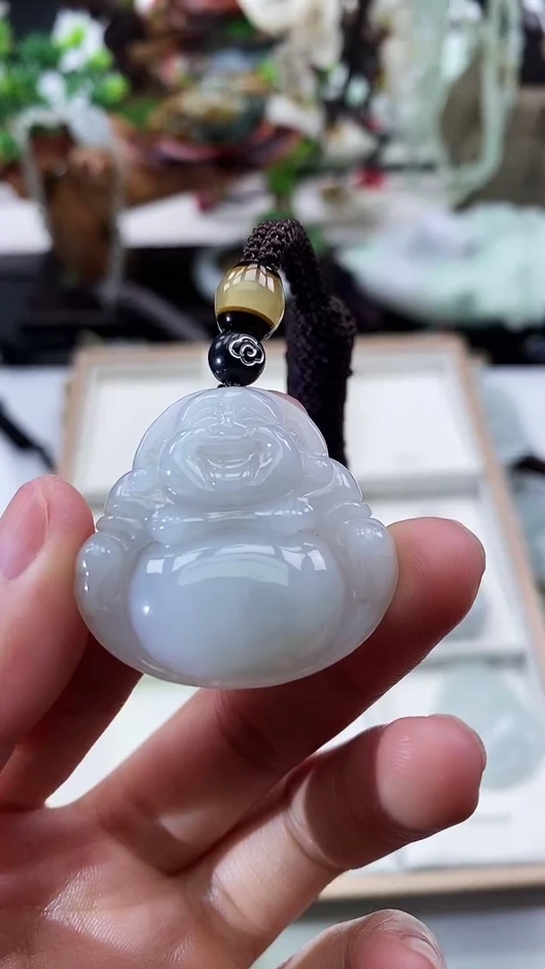 颈饰未镶嵌翡翠天然缅甸A货翡翠