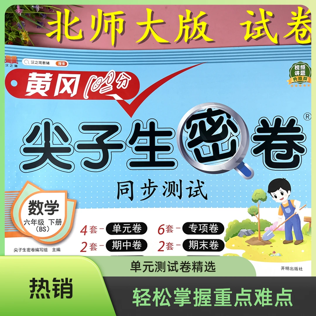 北师大版六年级下册数学考试卷数学同步测试卷尖子生密卷复习资料