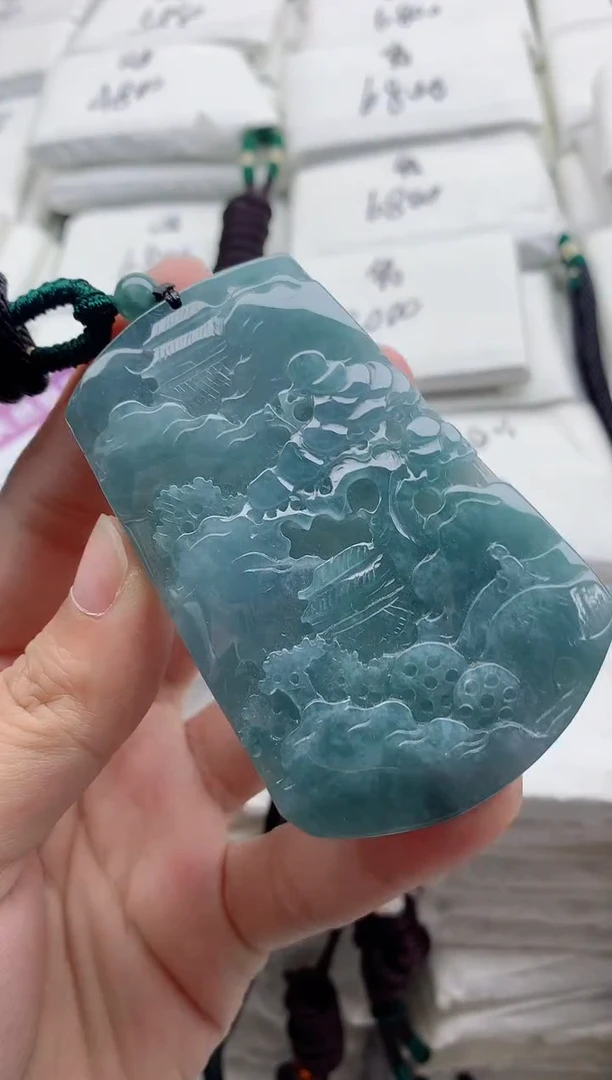 颈饰未镶嵌翡翠8